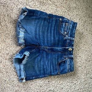 Basically new pair of Jean shorts. Used only once or twice